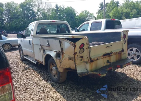 2005 Ford F-250 Xl/Xlt from USA, damaged, VIN 1FTNF20565EC97586